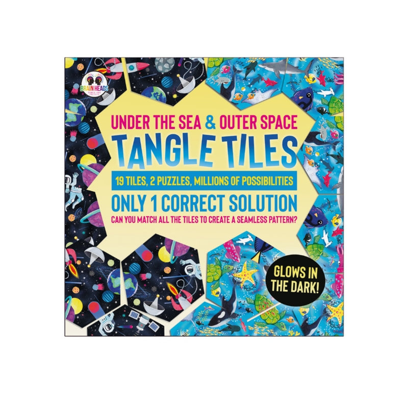 Funtime Gifts Tangle Tiles: Sea & Outer Space