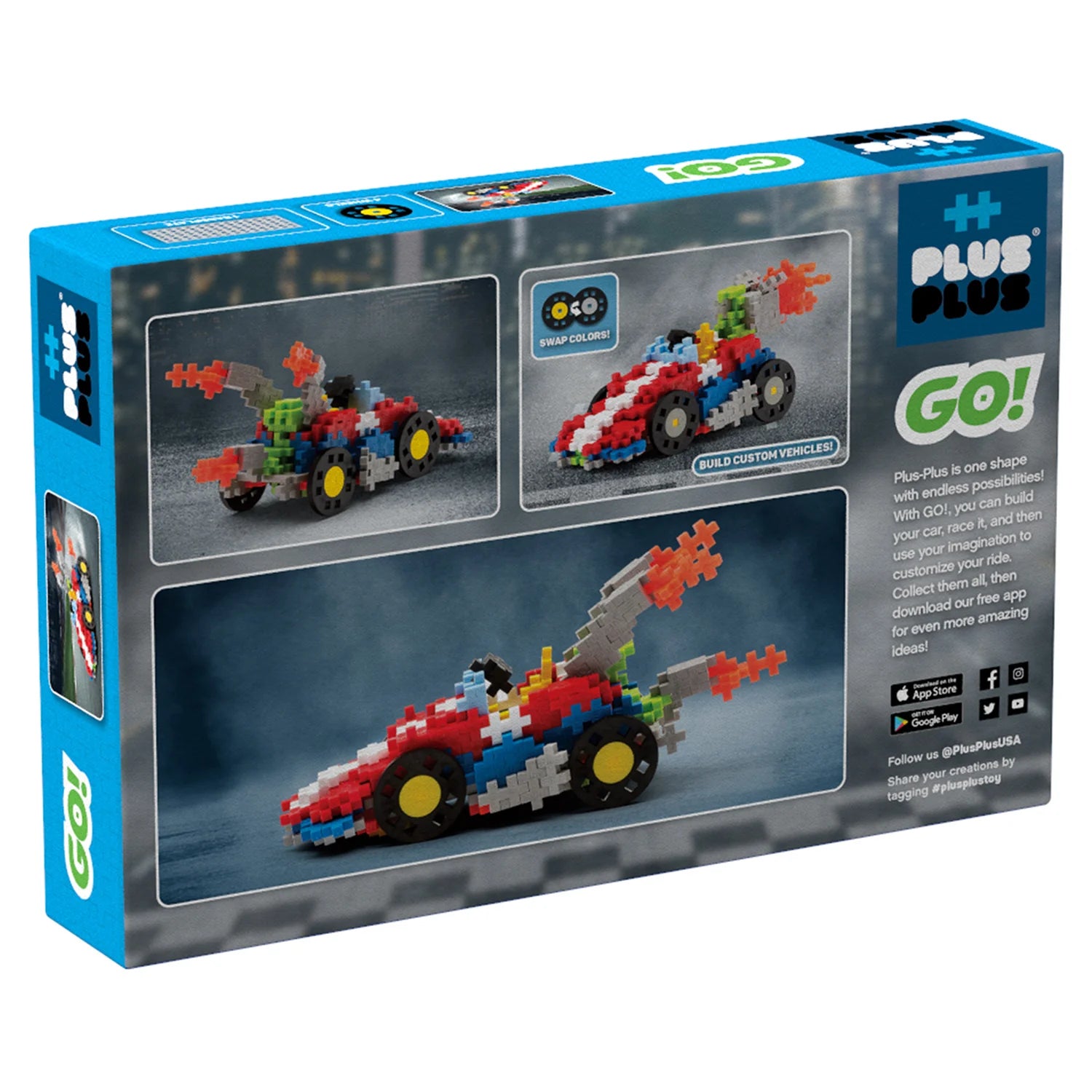 Plus-Plus Go! Crazy Cart