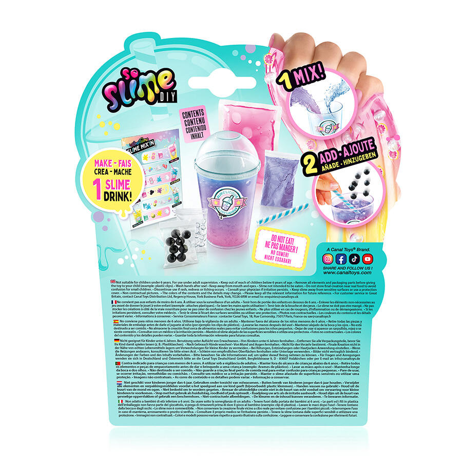 So Slime DIY Slime Drinks 1-pack (Assorted)