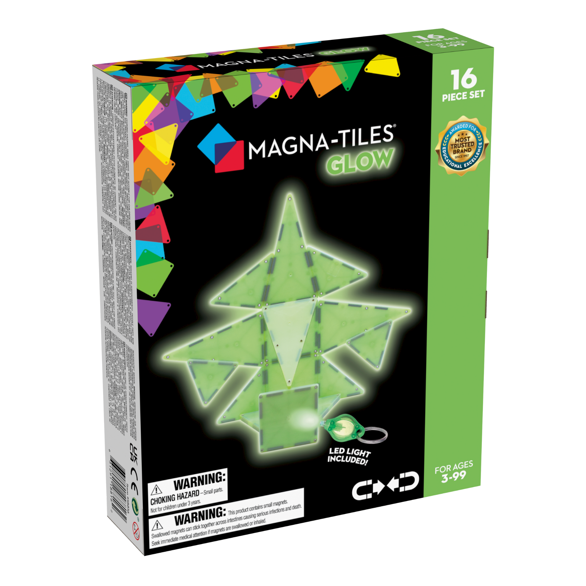 Magna-tiles Glow 16 piece set