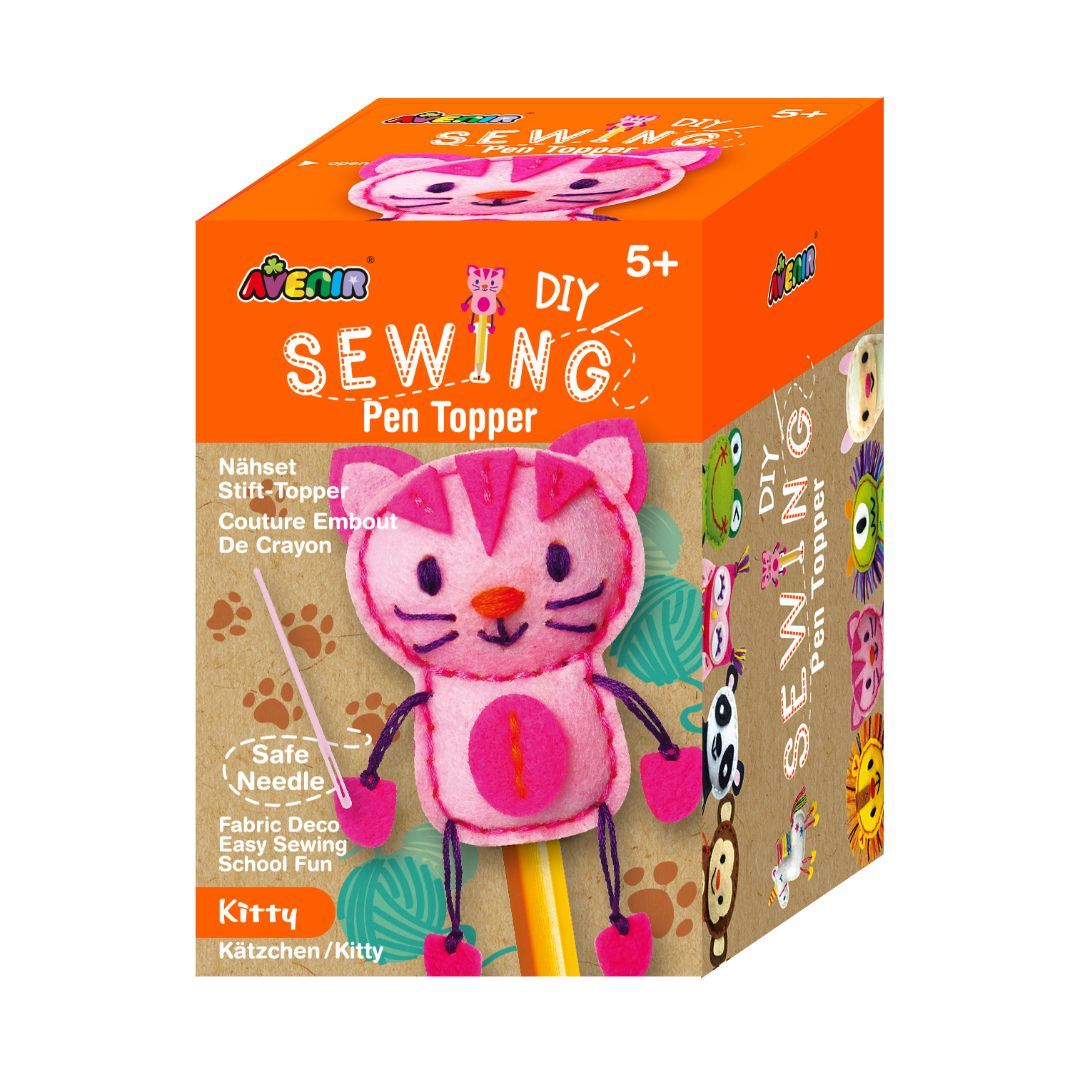 Avenir DIY Sewing Pen Topper - Kitty