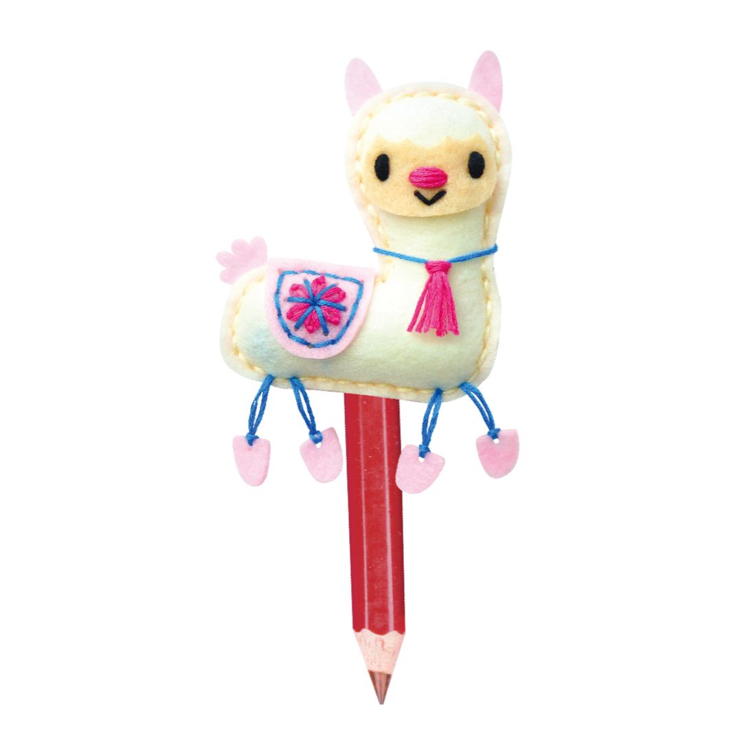 Avenir DIY Sewing Pen Topper - Llama