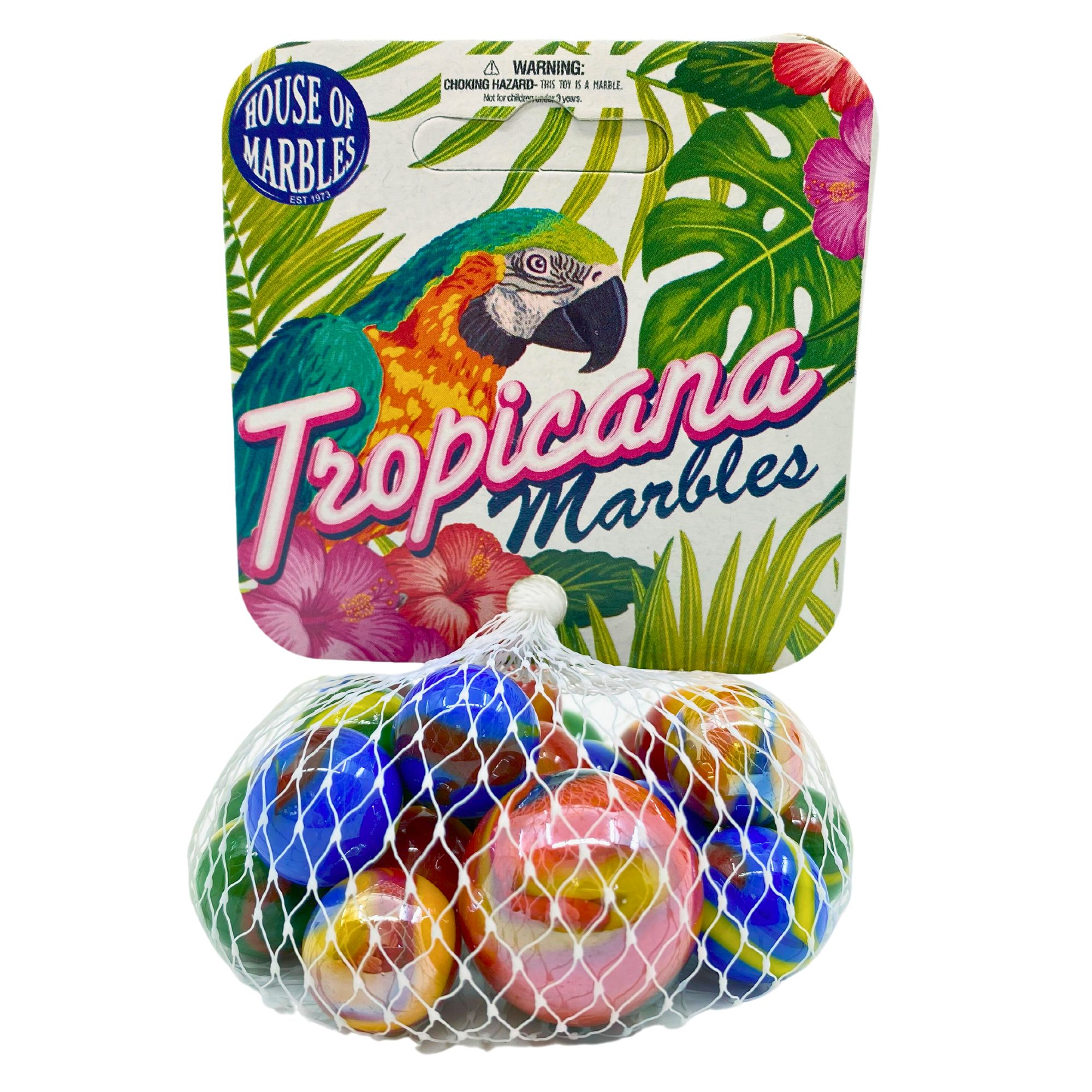 House of Marbles Net Bag of Marbles: Tropicana