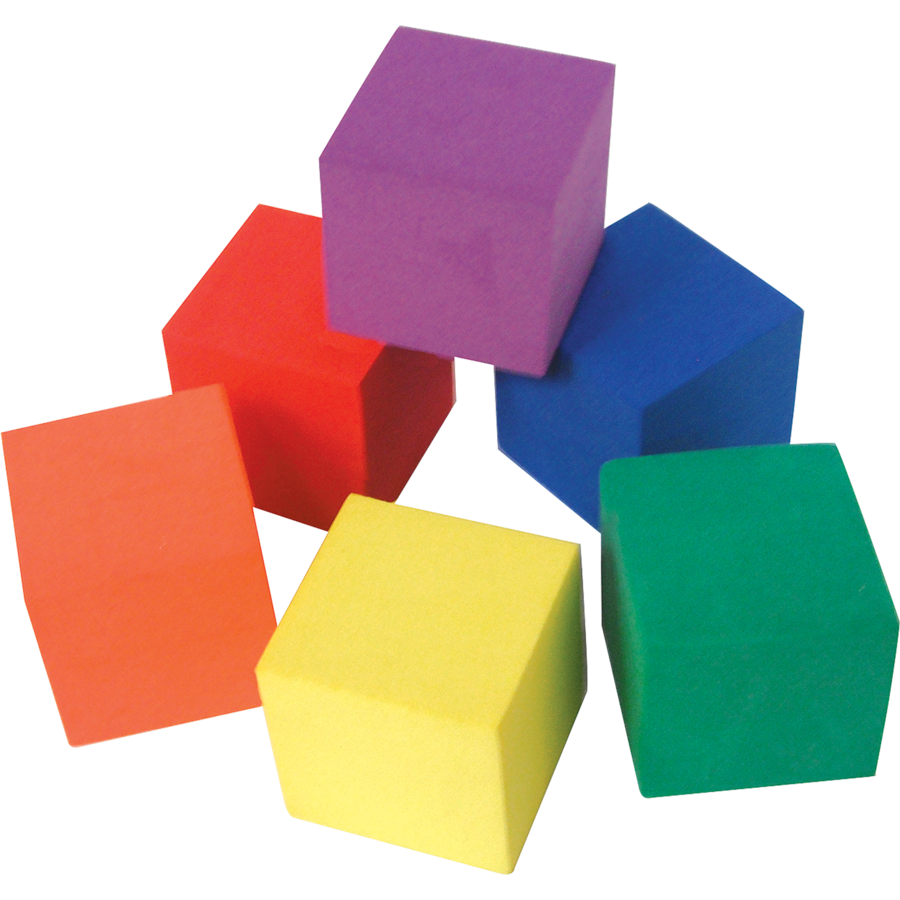 Teacher Created Resources Foam Color Cubes (Set Of 30)