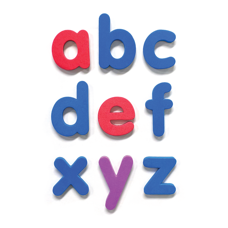 Teacher Created Resources Magnetic Foam Lowercase Letters (Set Of 52)