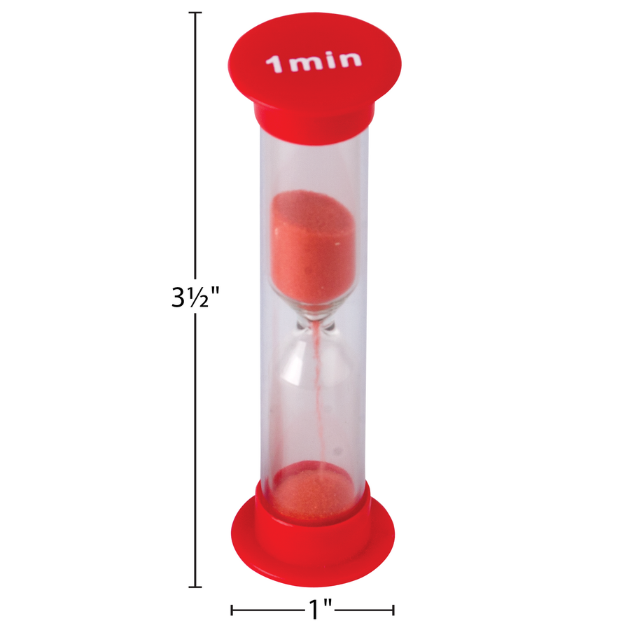 Teacher Created Resources Small Sand Timers Combo 4-Pack