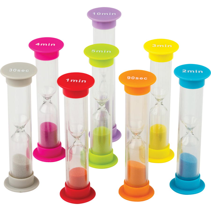 Teacher Created Resources Sand Timers Combo Pack-8