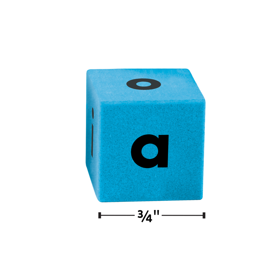 Teacher Created Resources Foam Alphabet Dice Lower Case (3/4 Inch Set Of 20 Pieces)