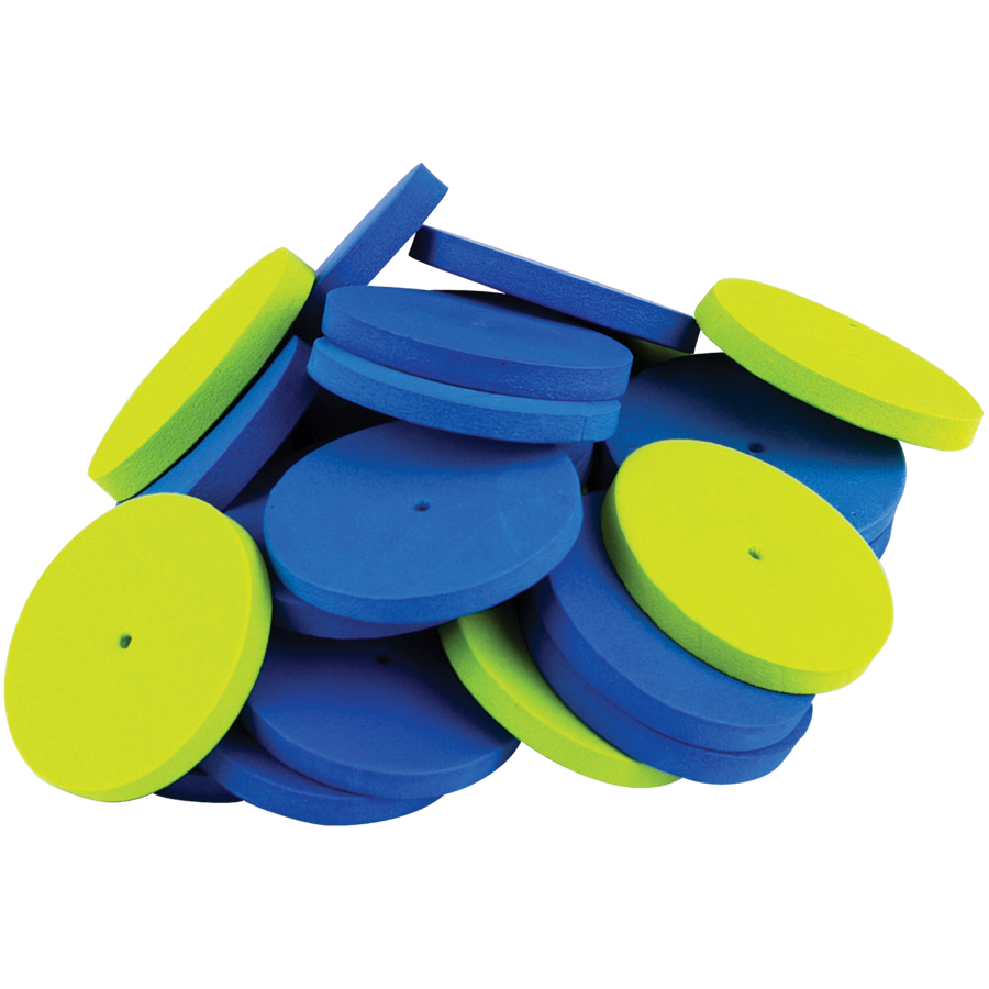 Teacher Created Resources Stem Basics: Foam Wheels (40 Count)