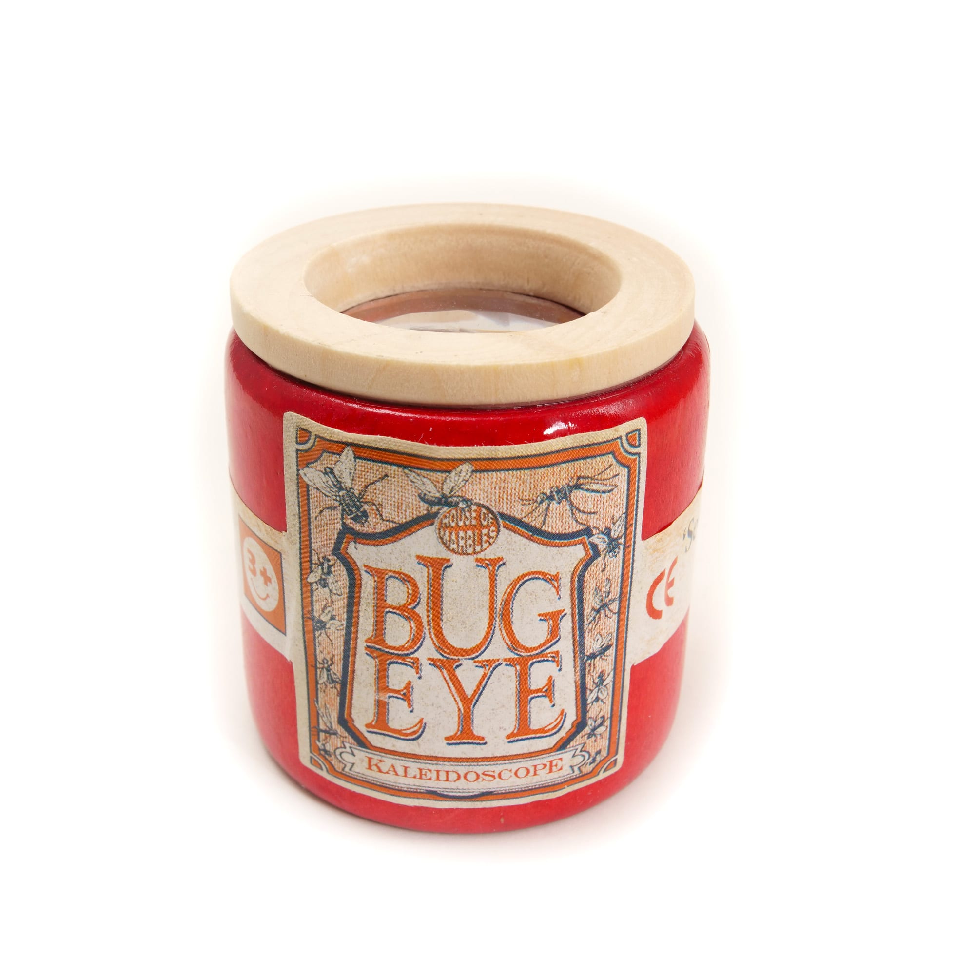 House of Marbles Bug Eye Wood Kaleidoscope