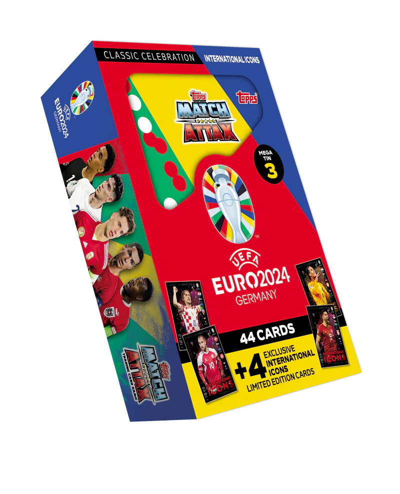 Topps Match Attax UEFA Euro 2024 Mega Tin