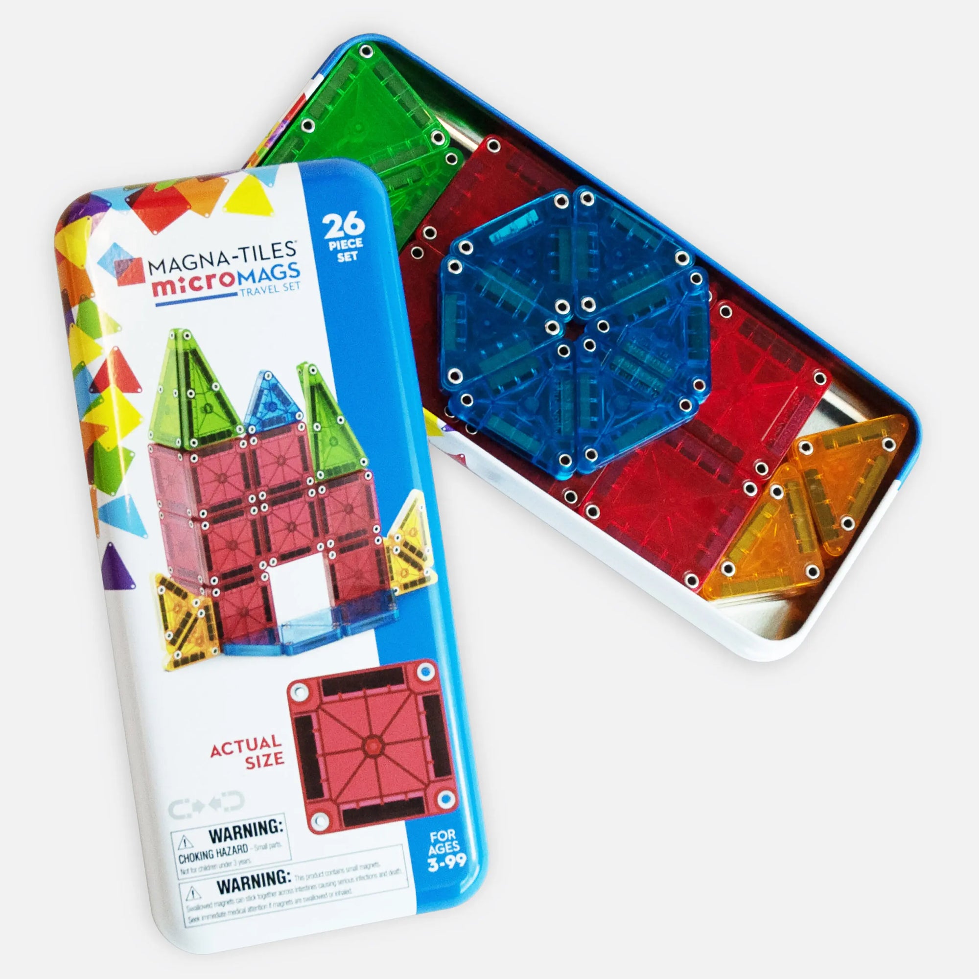 Magna-Tiles Micromags Travel: 26-Piece Set