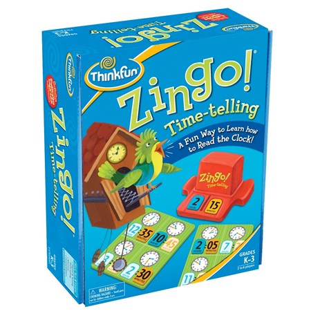 Thinkfun Zingo! Time Telling