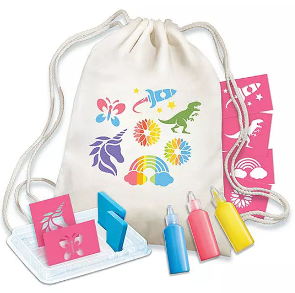 4M KidzMaker Stencil Backpack Printing