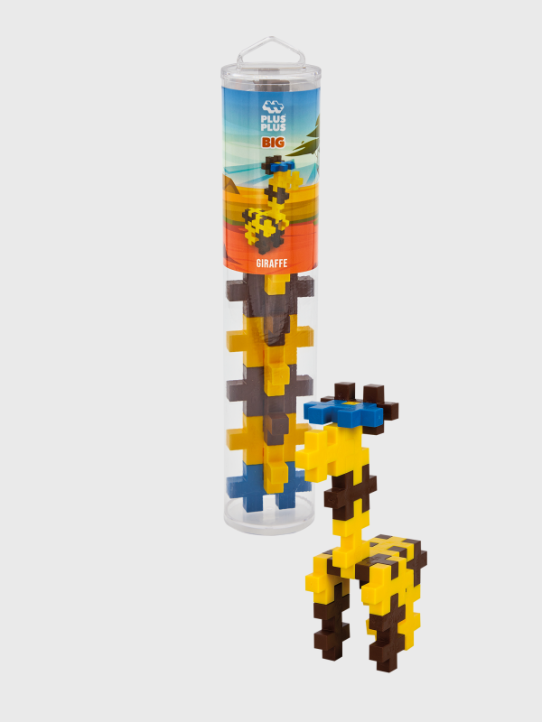 Plus-Plus Tube BIG Giraffe (15pcs)