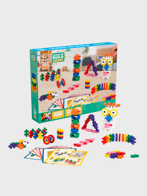 Plus-Plus BIG Learn To Build Activity Set