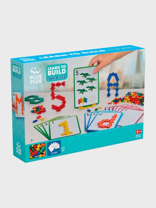 Plus-Plus Learn To Build ABC & 123