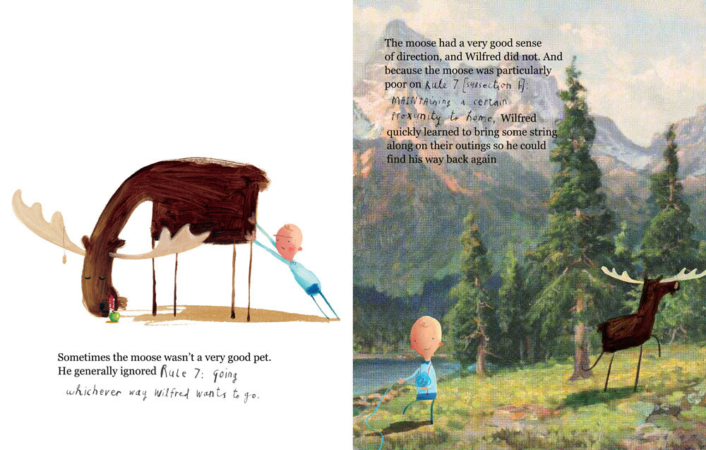 This Moose Belongs to Me by Oliver Jeffers