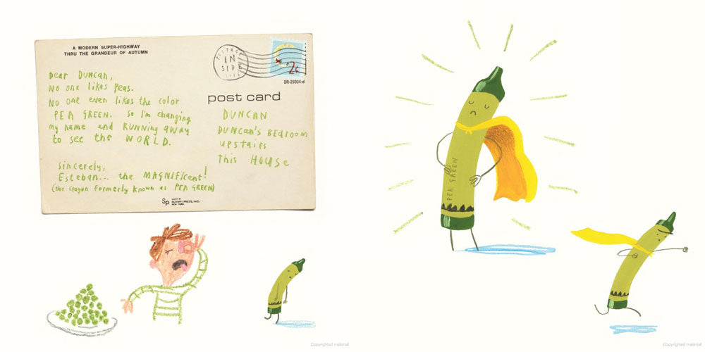 The Day The Crayons Came Home by Drew Daywalt and Oliver Jeffers