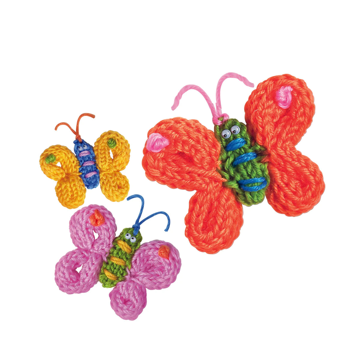 4M Little Craft Kits French Knit Butterfly Kit