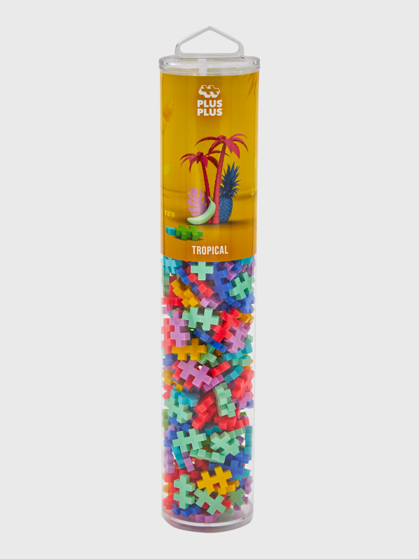 Plus-Plus Tube Tropical Mix (240pcs)