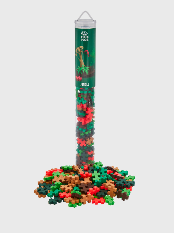 Plus-Plus Tube Jungle Mix (100pcs)