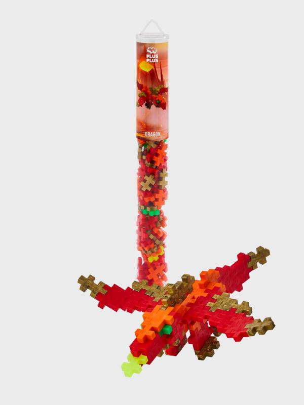 Plus-Plus Tube Dragon (100pcs)