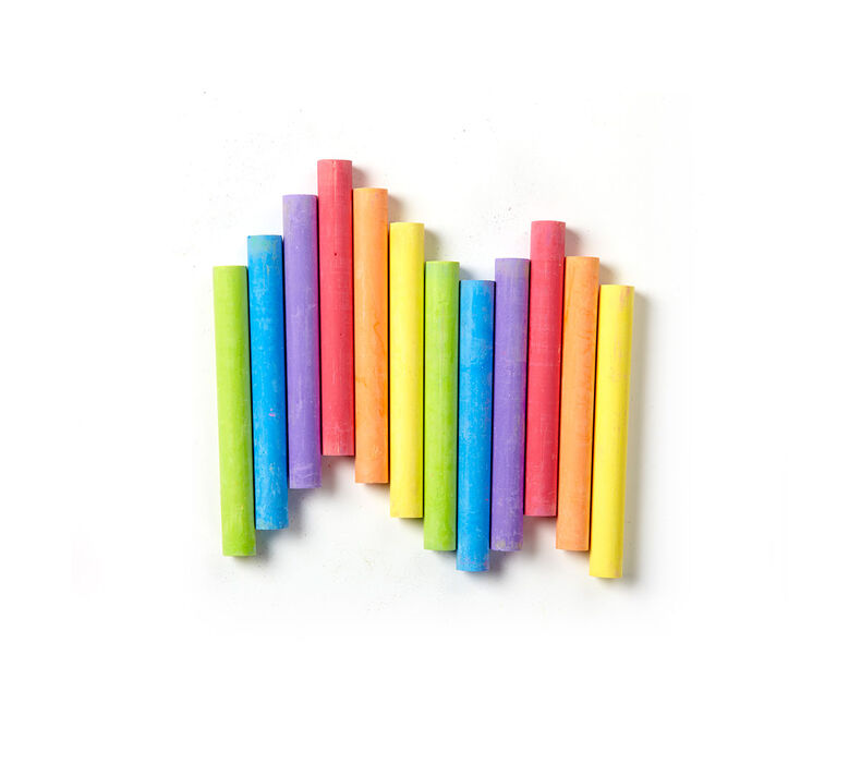 Crayola Coloured Chalk 12ct