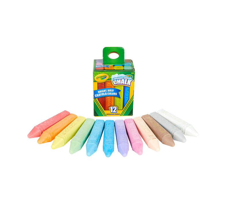 Crayola Sidewalk Chalk 12ct