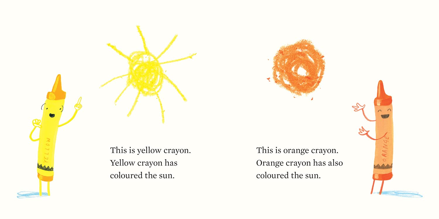 The Crayons Book Of Colours