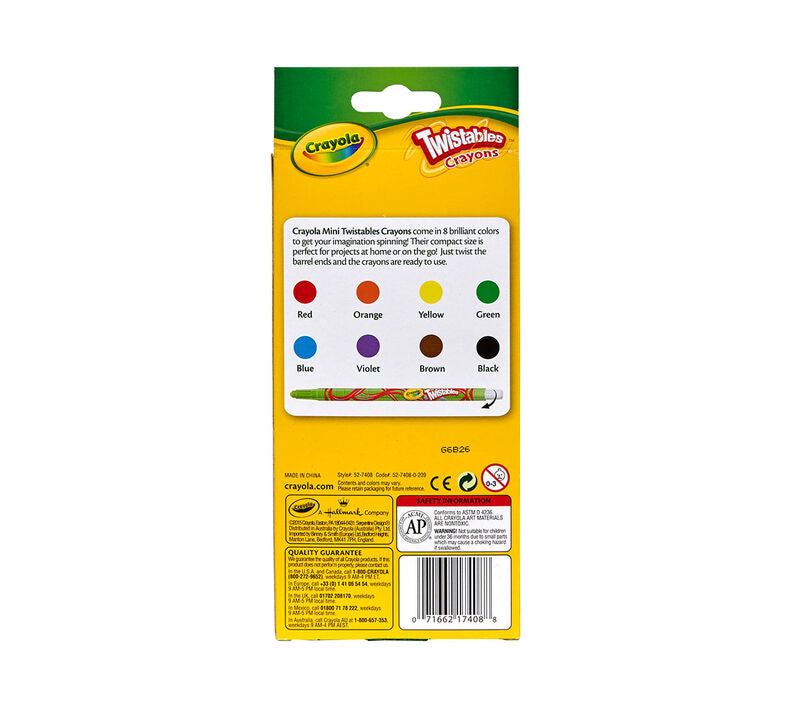 Crayola Twistables Crayons 8ct