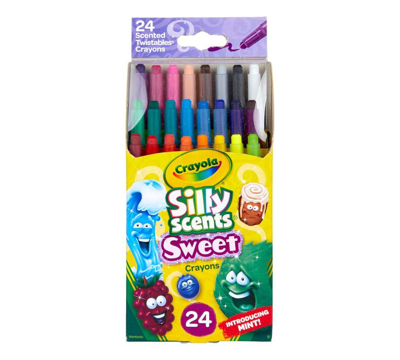 Crayola Silly Scents Mini Twistable Crayons (24ct)