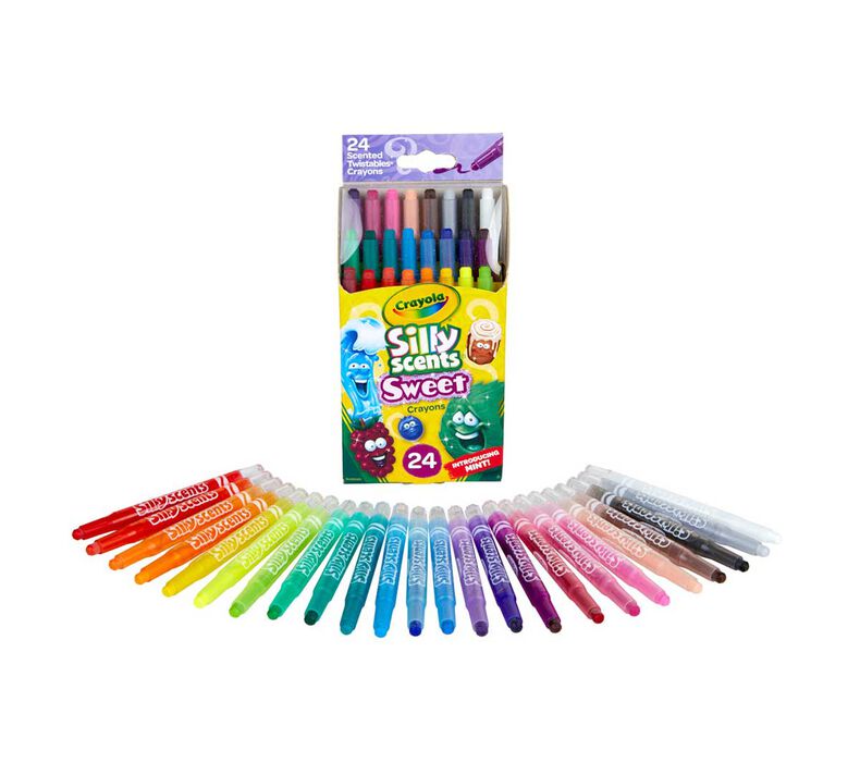 Crayola Silly Scents Mini Twistable Crayons (24ct)