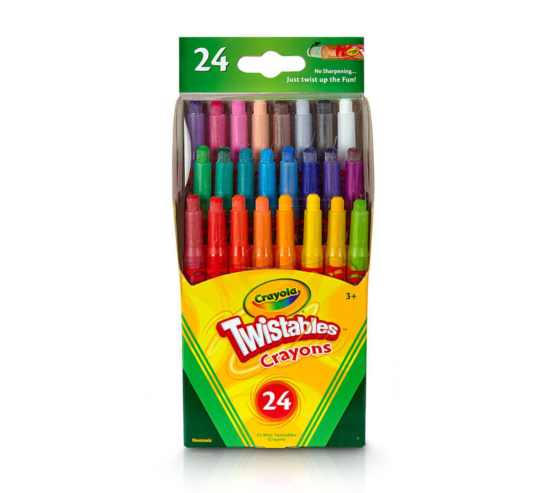 Crayola Mini Twistables Crayons 24ct