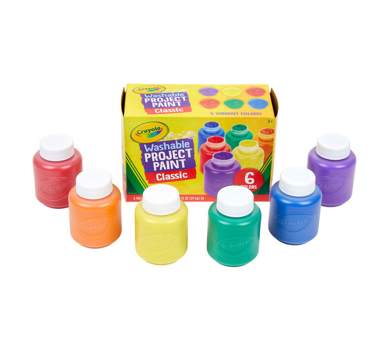 Crayola Washable Kids Paint 6ct