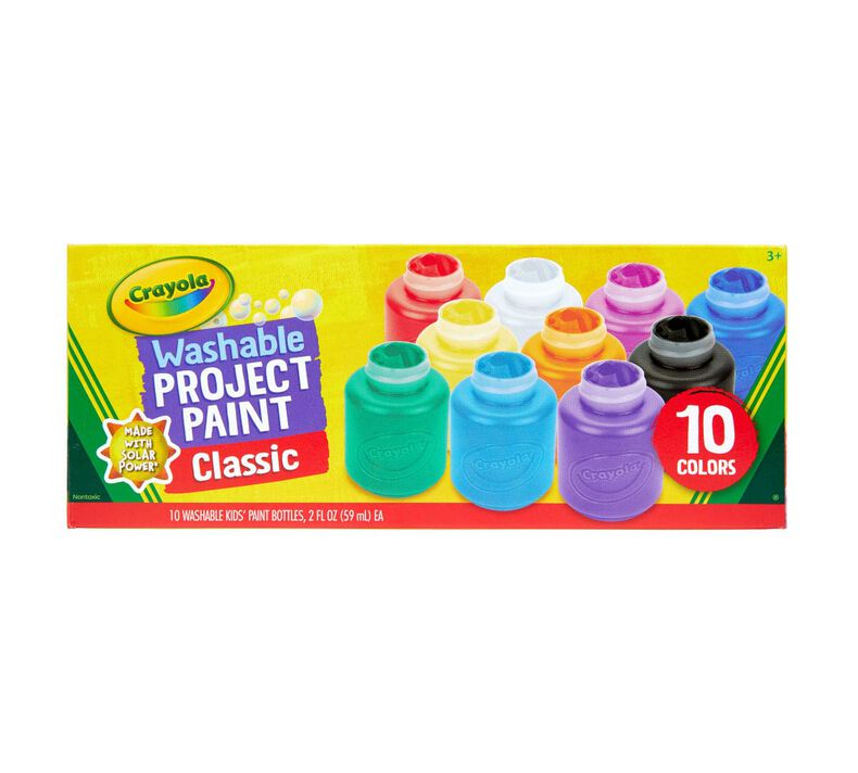 Crayola Washable Kids Paint 10ct 2oz