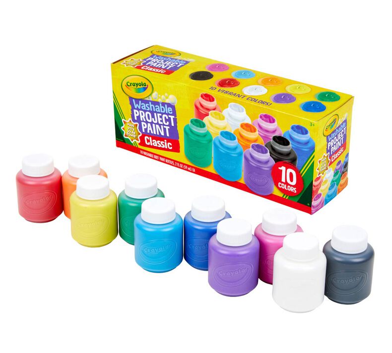 Crayola Washable Kids Paint 10ct 2oz