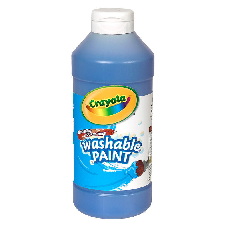 Crayola Washable Paint Blue (16oz)