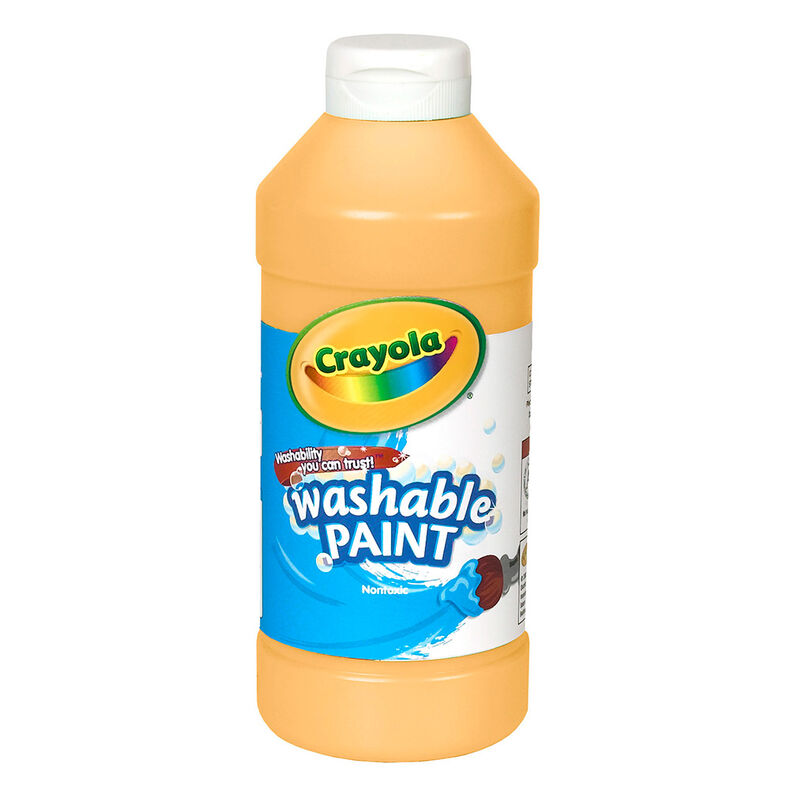 Crayola Washable Paint Peach (16oz)