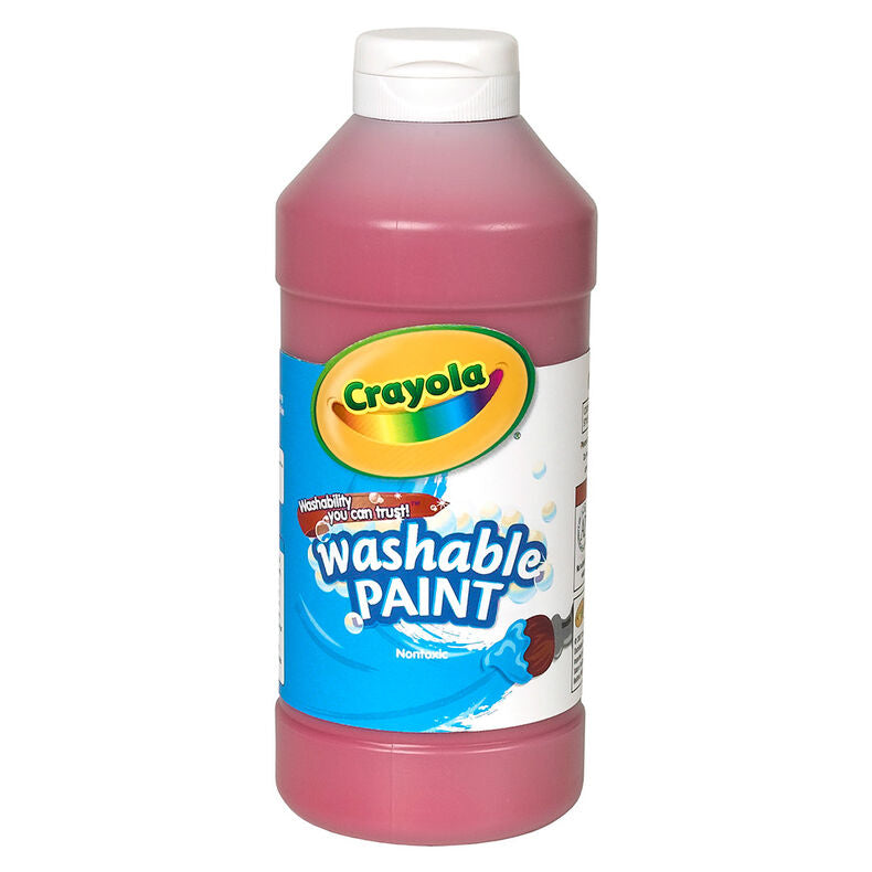 Crayola Washable Paint Red (16oz)