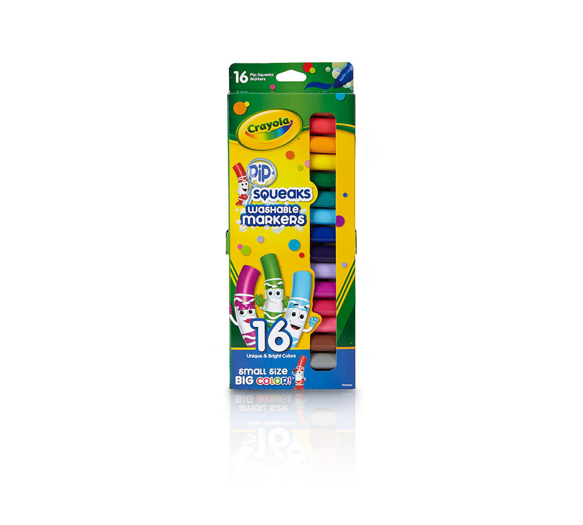 Crayola Washable Markers Pip-Squeaks 16ct