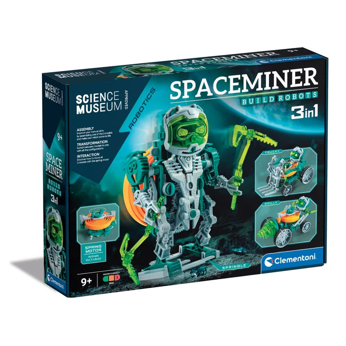 Clementoni Space Miner Robot 3 in 1