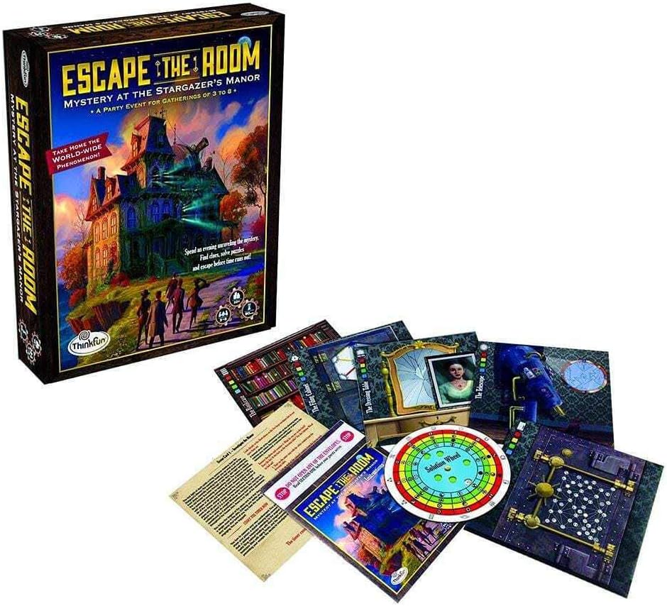 ThinkFun Escape The Room: Mystery at the Stargazer's Manor