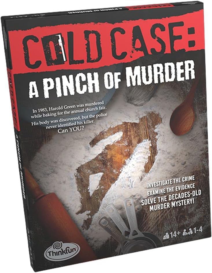 ThinkFun Cold Case: A Pinch of Murder