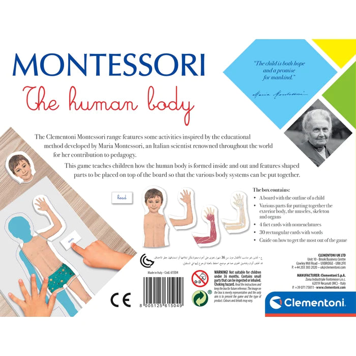 Clementoni Montessori - Human Body