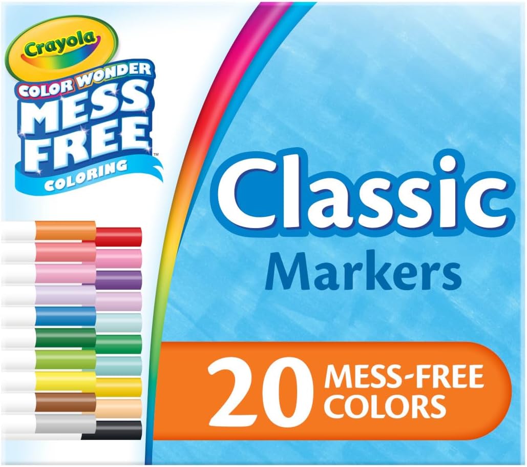 Crayola Wonder Markers (20ct)