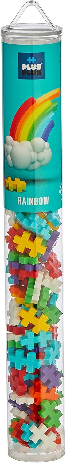 Plus-Plus Rainbow Mix Tube (100 pcs)