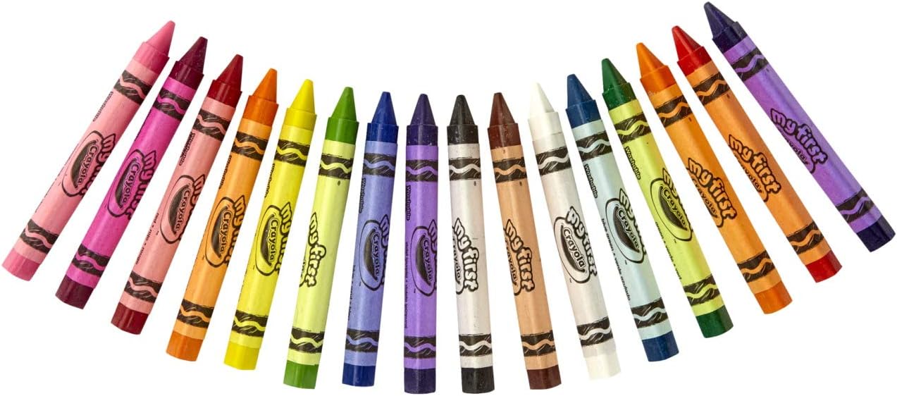 Crayola My First Crayola: Tripod Grip Crayons