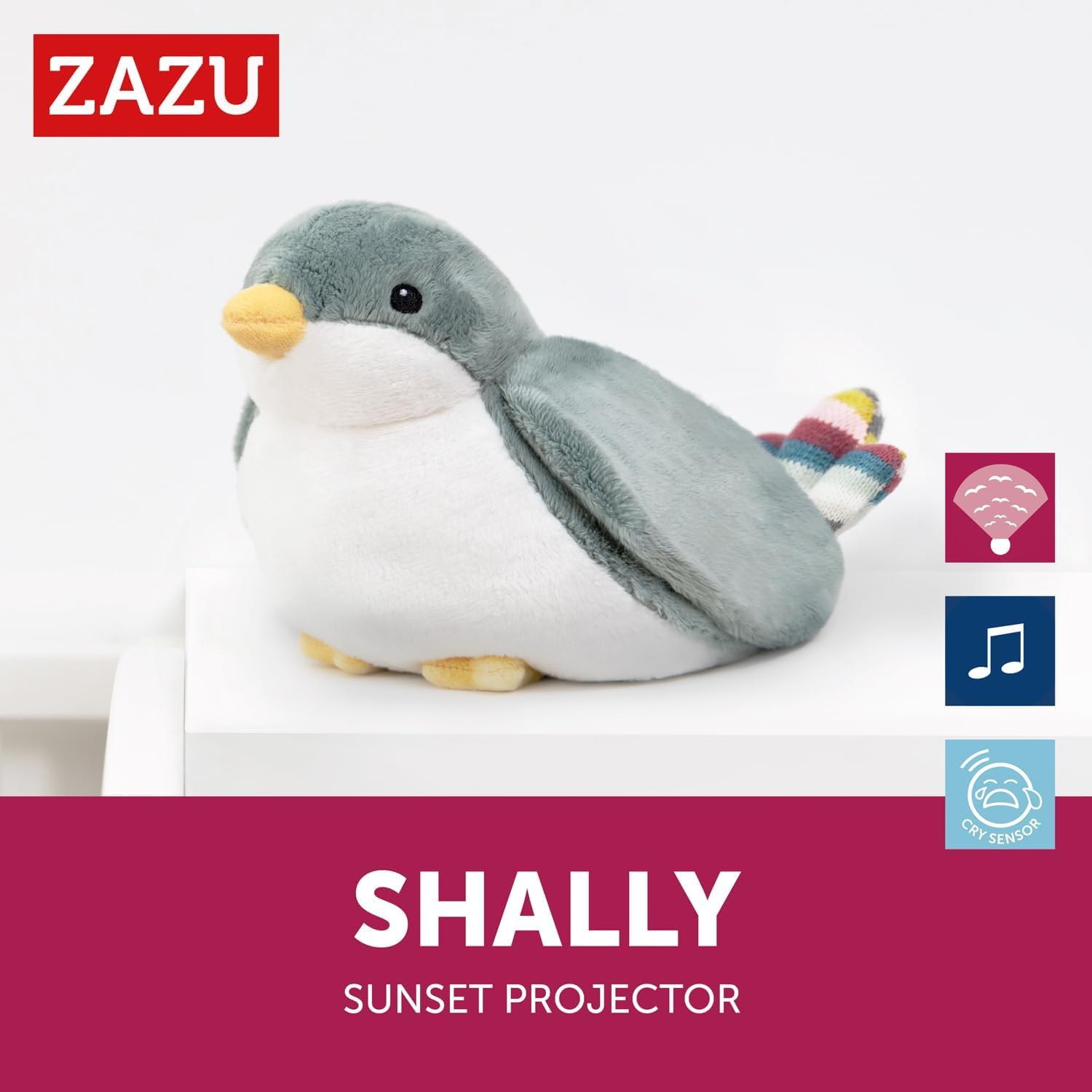 Zazu Sunset Projector: Shally the Sparrow