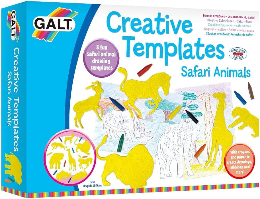 Galt Creative Templates Safari Animals